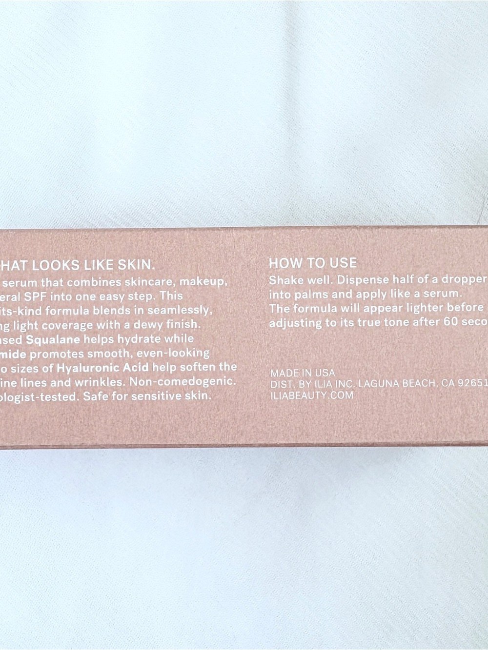 NEW Ilia Super Serum Skin Tint SPF 40 ST7 Diaz - Picture 7 of 9